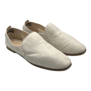 Cole Haan Sz 8‎ 1/2 Tacoma Water ResistentvWhite Slip-On Flats